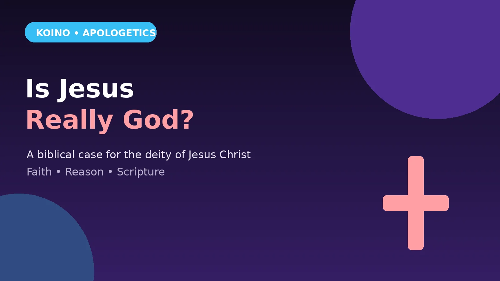 Is Jesus Really God?